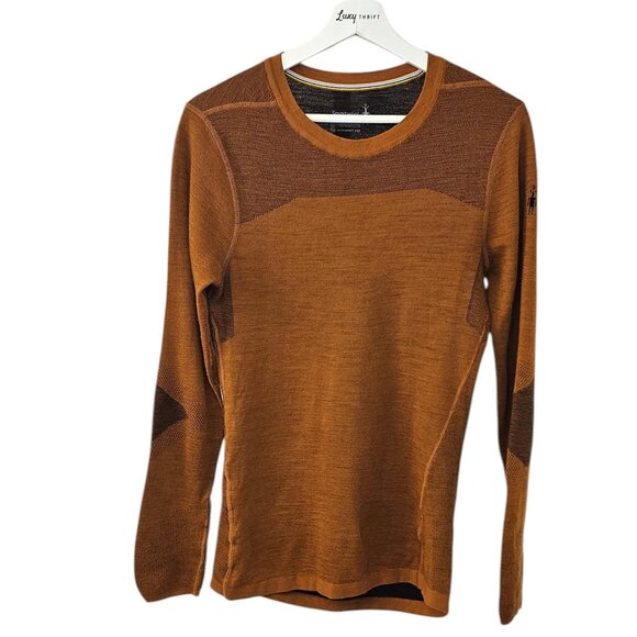 Smartwool Mens Intraknit Thermal Merino Blend Baselayer Crew Neck Long Sleeve, S - Picture 1 of 9